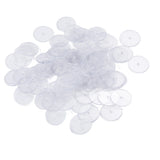 Earring Backs Pads Clear Disc Heavy Safety Stopper Support Pad