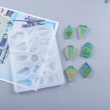 Beach Landscape Epoxy Resin Mold Pendant Silicone Mould