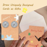 Earring Display Cards Set - 120 Clip Cards, 120 Packs, 240 Backs