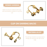 Earring Clip Converter for Pierced Jewelry Screw Findings