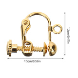 Earring Clip Converter for Pierced Jewelry Screw Findings