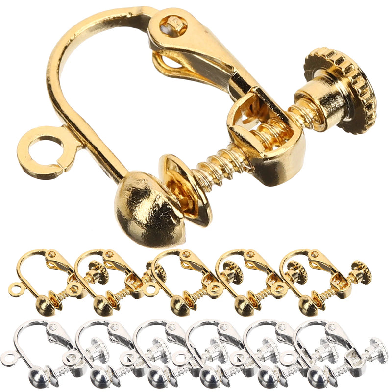 Earring Clip Converter for Pierced Jewelry Screw Findings