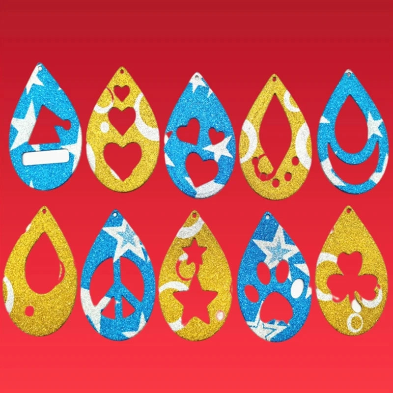 Water Drop Earring Cutting Dies for DIY Crafts