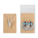 Earring Display Cards with Hanging Hole and Ear Plugs