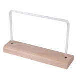 Wood & Acrylic Earring Display Stand w/ Base Storage