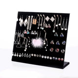 Velvet Earring Display Stand Jewelry Rack Organizer