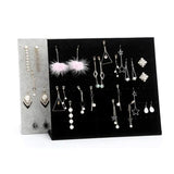 Velvet Earring Display Stand Jewelry Rack Organizer