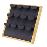 Wooden Earring Display Holder Rack Jewelry Organizer