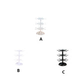 Rotating Earring Necklace Organizer Rack