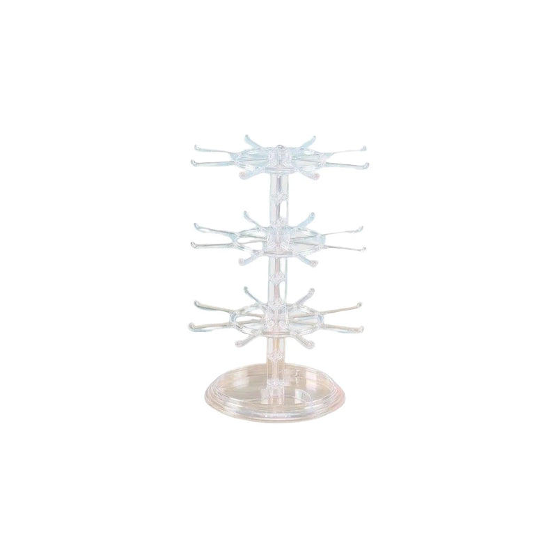 3-Layer Vintage Earring Display Stand Jewelry Organizer