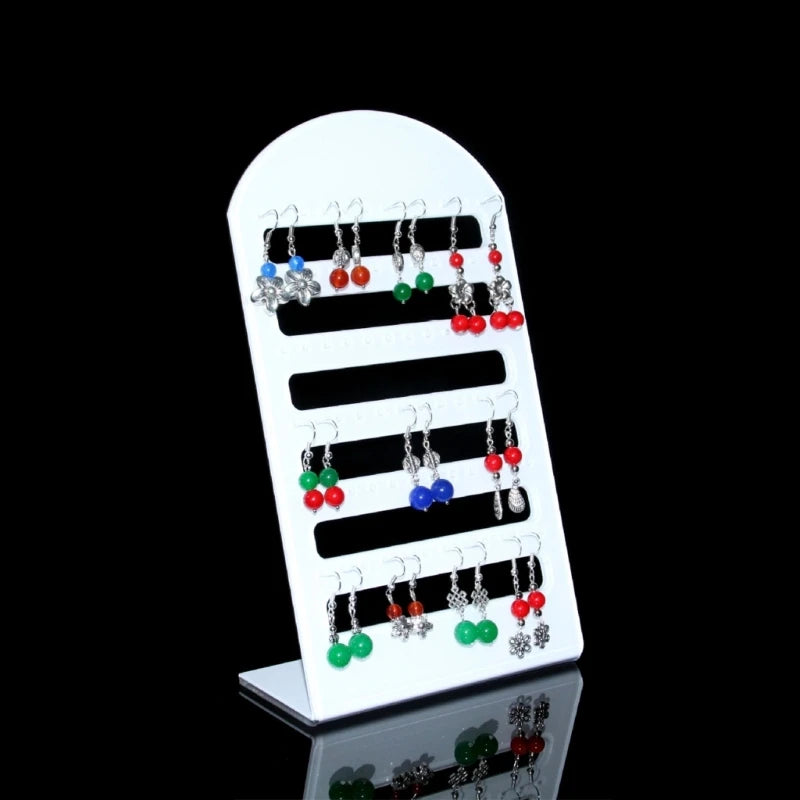 Clear Acrylic Earring Stand Organizer Display Holder