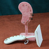 Ear Shaped Earrings Holder Stand Flannel Jewelry Hanging Rack