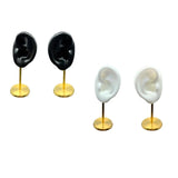 Ear Shaped Earring Display Stand - Jewelry Organizer for Girls Women