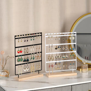 Earring Display Stand, 100 Holes, 5 Tier Jewelry Organizer