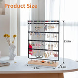 Earring Display Stand, 100 Holes, 5 Tier Jewelry Organizer