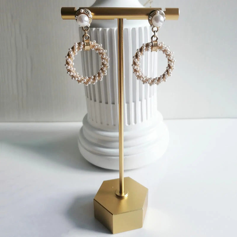 Earring Display Stand T Bar Jewelry Organizer Holder