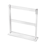 Two Tier Transparent Earring Display Stand for Ear Studs