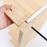 Wooden Earring Display Stand Jewelry Holder Organizer Rack