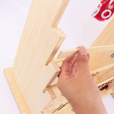 Wooden Earring Display Stand Jewelry Holder Organizer Rack