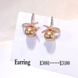 Elegant Teardrop Crystal Earrings