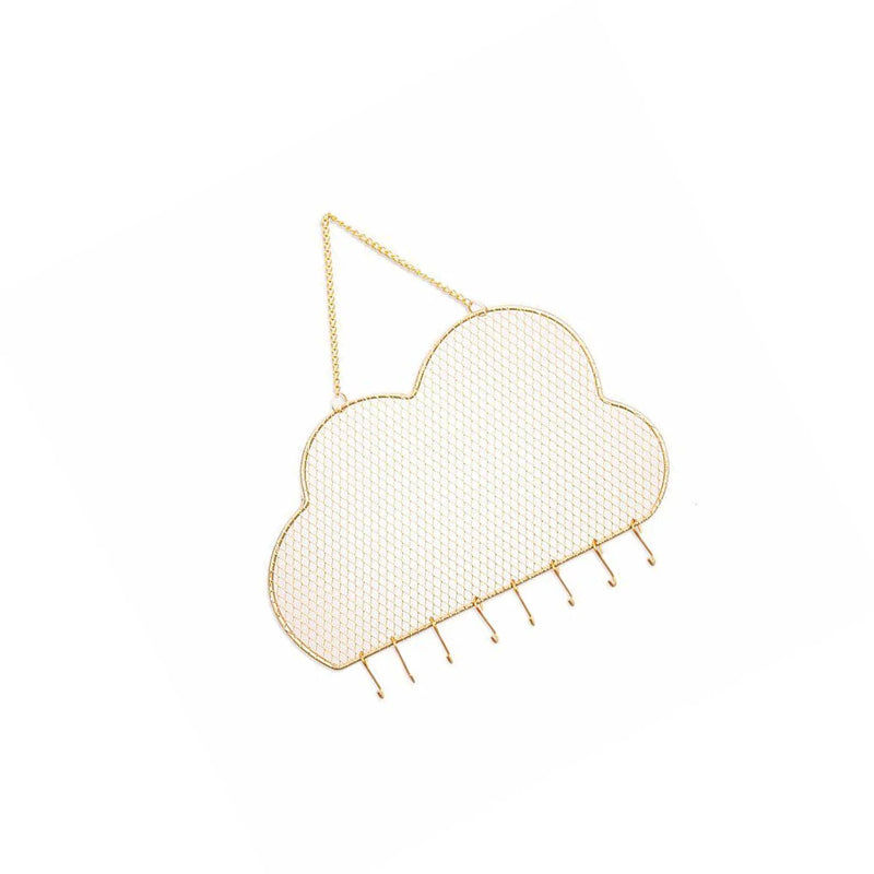 Cloud Wall Mounted Earring Holder Organizer