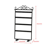 Earring Holder Jewelry Organizer Large Capacity Wearable Storage