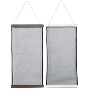 Earring Holder Mesh Display Rack Wooden Decoration