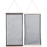 Earring Holder Mesh Display Rack Wooden Decoration