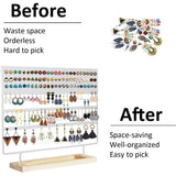 Earring Holder Organizer Stand, 145 Holes Jewelry Holder Tower
