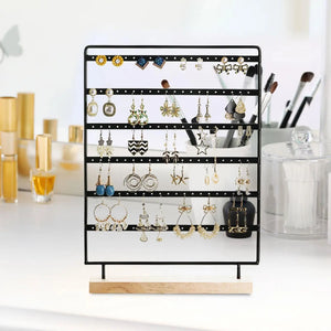 Earring & Necklace Holder Stand Jewelry Organizer