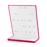 Velvet Earring Holder Stand 60 Holes Square Display Board