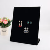 Velvet Earring Holder Stand 60 Holes Square Display Board