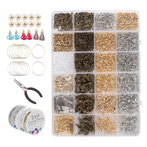 Earring Hooks 995 Pieces Earring Making Set DIY with Box