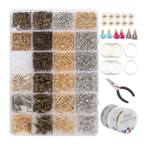 Earring Hooks 995 Pieces Earring Making Set DIY with Box