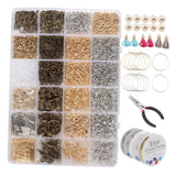 Earring Hooks 995 Pieces Earring Making Set DIY with Box