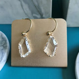 Plastic Earrings Display Stand Organizer Rack Holder Shelf