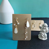 Plastic Earrings Display Stand Organizer Rack Holder Shelf