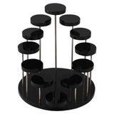 Acrylic Jewelry Display Rack - Non Slip Staggered Design