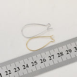 French Earring Loop Hoops Ear Wire Hook for DIY Jewelry Making