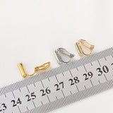 No Pierced Earrings Hooks for DIY Ear Clips