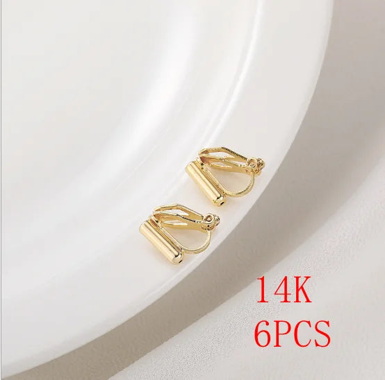 No Pierced Earrings Hooks for DIY Ear Clips