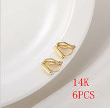 No Pierced Earrings Hooks for DIY Ear Clips