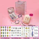 Colorful Beaded Children's Crystal Bracelet Accessories Pack