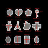 Resin Jewelry Making Silicone Pendant Mold