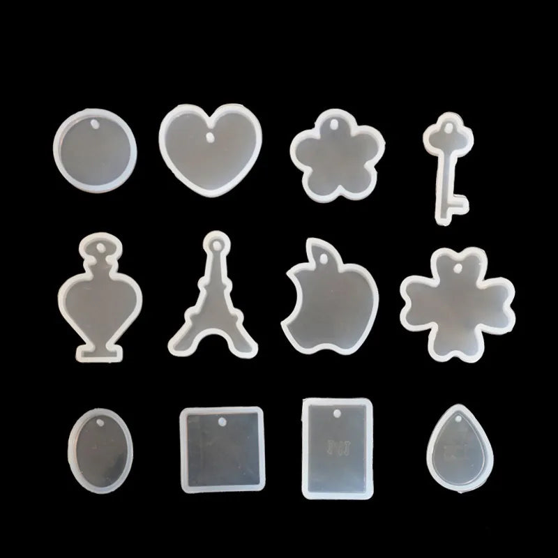 Resin Jewelry Making Silicone Pendant Mold