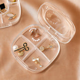 Earring Necklace Storage Box for Traveling