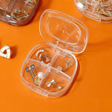 Earring Necklace Storage Box for Traveling