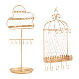 Metal Earring Holder Stand Jewelry Organizer Display