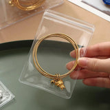 Earring Organizer Flip-open Lid Anti-abrasive Plastic Storage Box