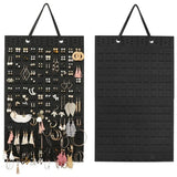 Earring Organizer Hanging Earring Holder Felt Wall Mount Earring Display Holder